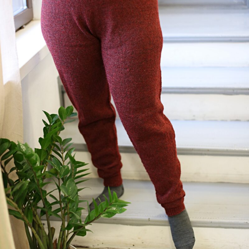 liikkein villahousut neuleohje ylhäältä alas